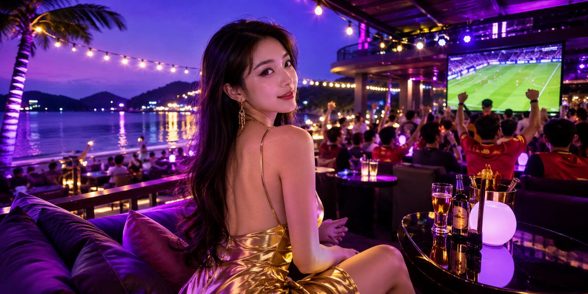 Người chơi tại Phú Quốc trải nghiệm cá cược casino trên bãi biển
